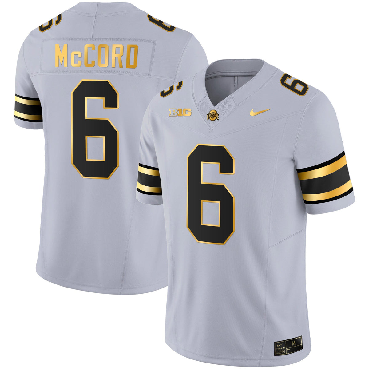 Men's Ohio State Buckeyes Gold Jersey - All Stitched - image 3