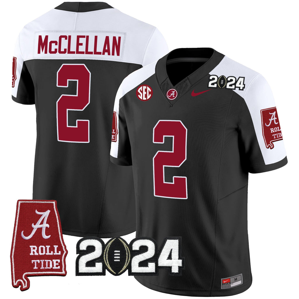 Men's Alabama Crimson Tide 2024 Vapor Limited Jersey - All Stitched - image 3