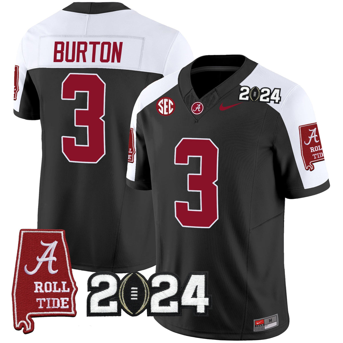 Men's Alabama Crimson Tide 2024 Vapor Limited Jersey - All Stitched - image 4