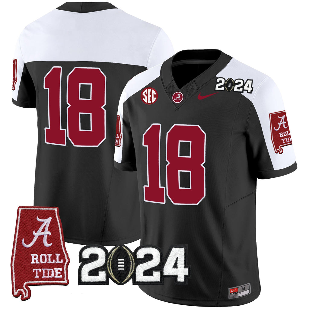 Men's Alabama Crimson Tide 2024 Vapor Limited Jersey - All Stitched - image 7