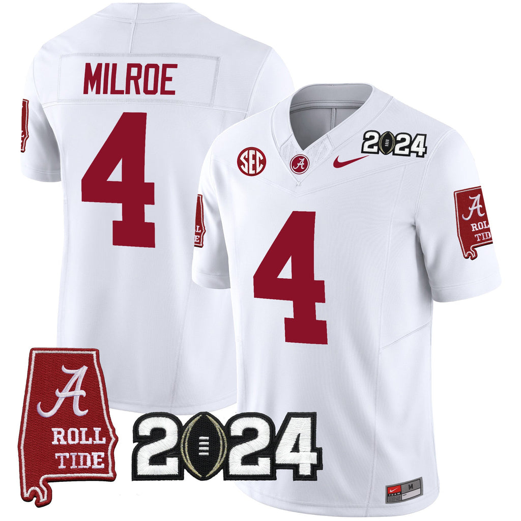 Men's Alabama Crimson Tide 2024 Vapor Limited Jersey - All Stitched - image 34