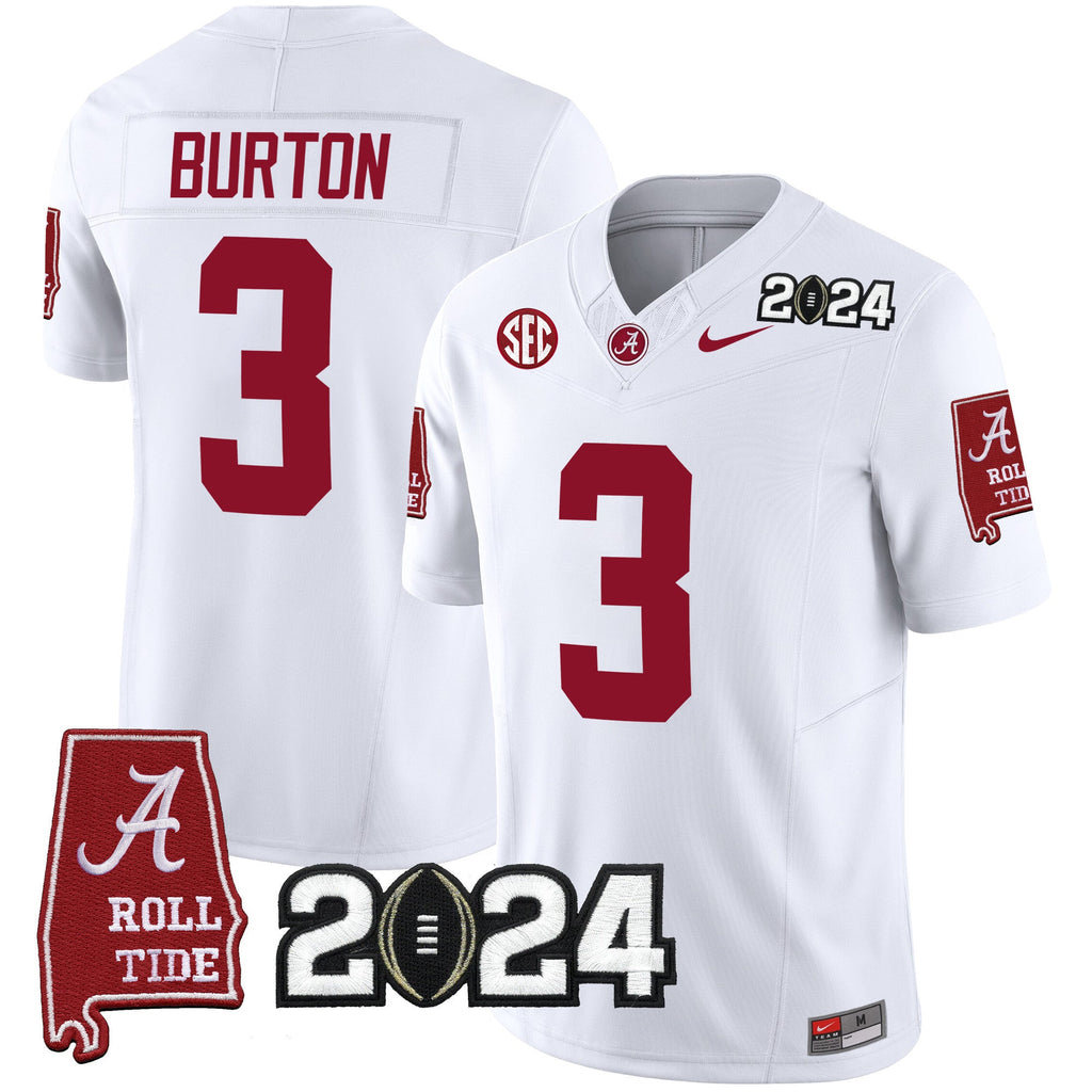 Men's Alabama Crimson Tide 2024 Vapor Limited Jersey - All Stitched - image 36