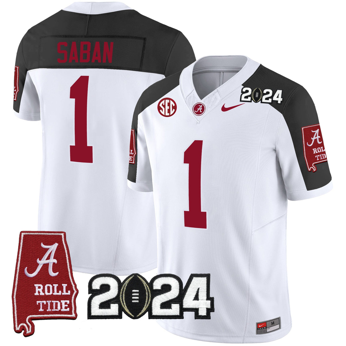Men's Alabama Crimson Tide 2024 Vapor Limited Jersey - All Stitched - image 41