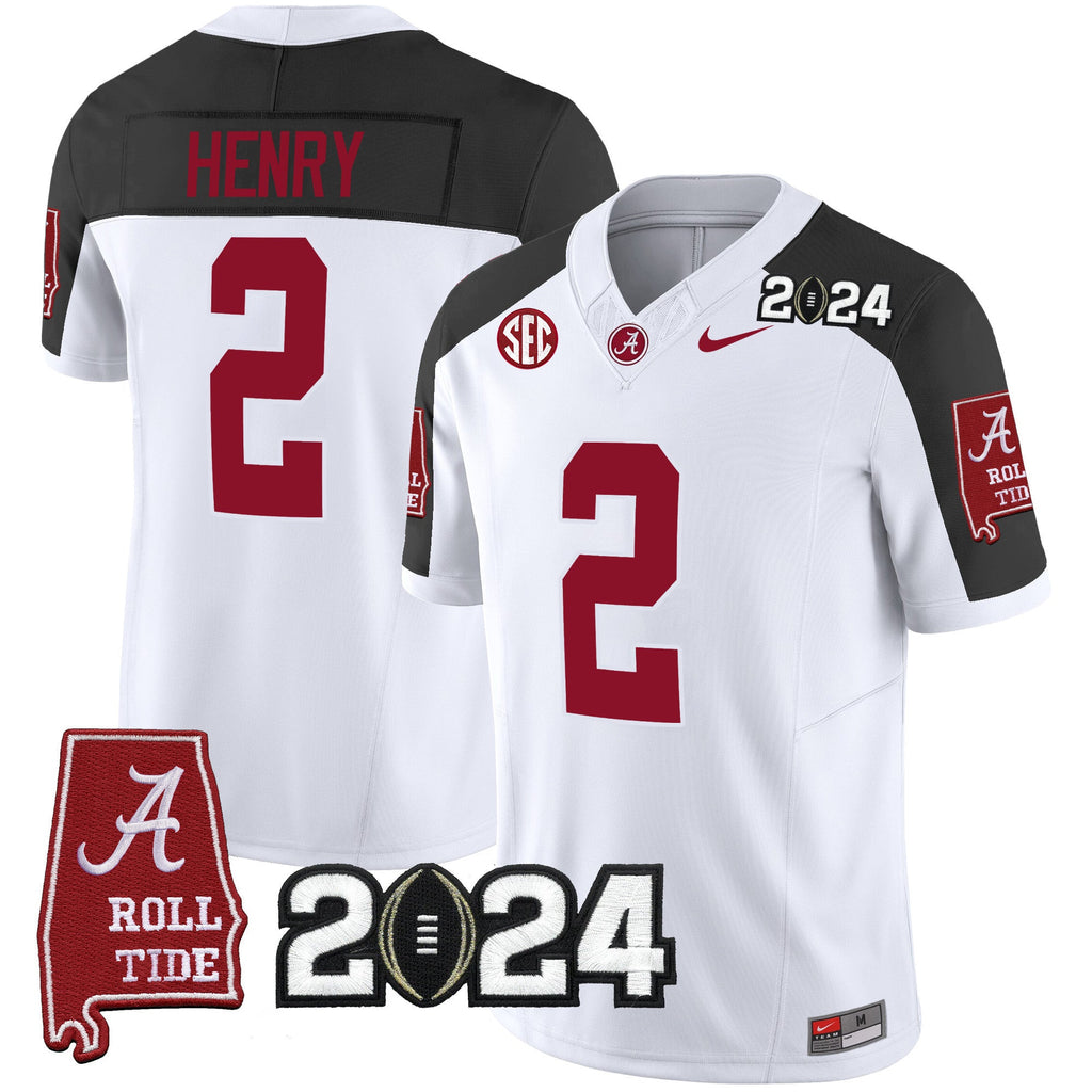 Men's Alabama Crimson Tide 2024 Vapor Limited Jersey - All Stitched - image 45