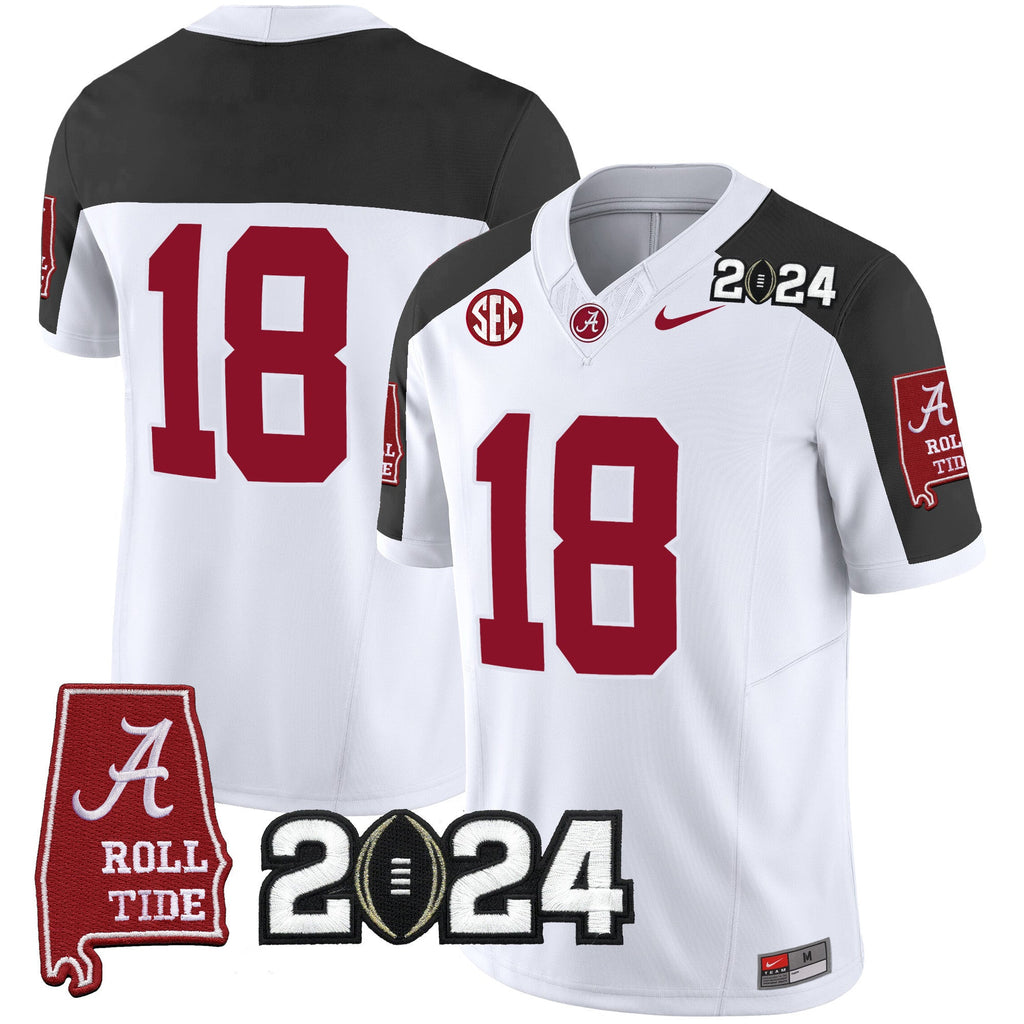 Men's Alabama Crimson Tide 2024 Vapor Limited Jersey - All Stitched - image 47