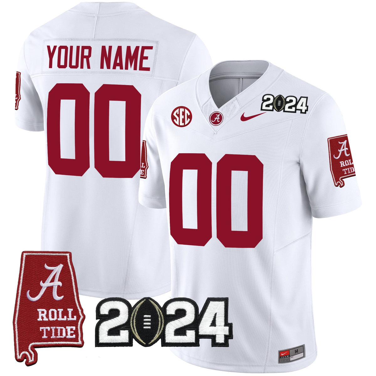 Alabama Crimson Tide 2024 Vapor Limited Custom Jersey - All Stitched - image 5