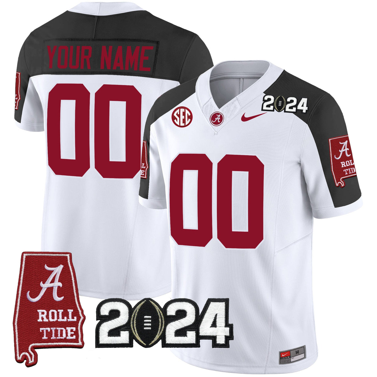 Alabama Crimson Tide 2024 Vapor Limited Custom Jersey - All Stitched - image 6