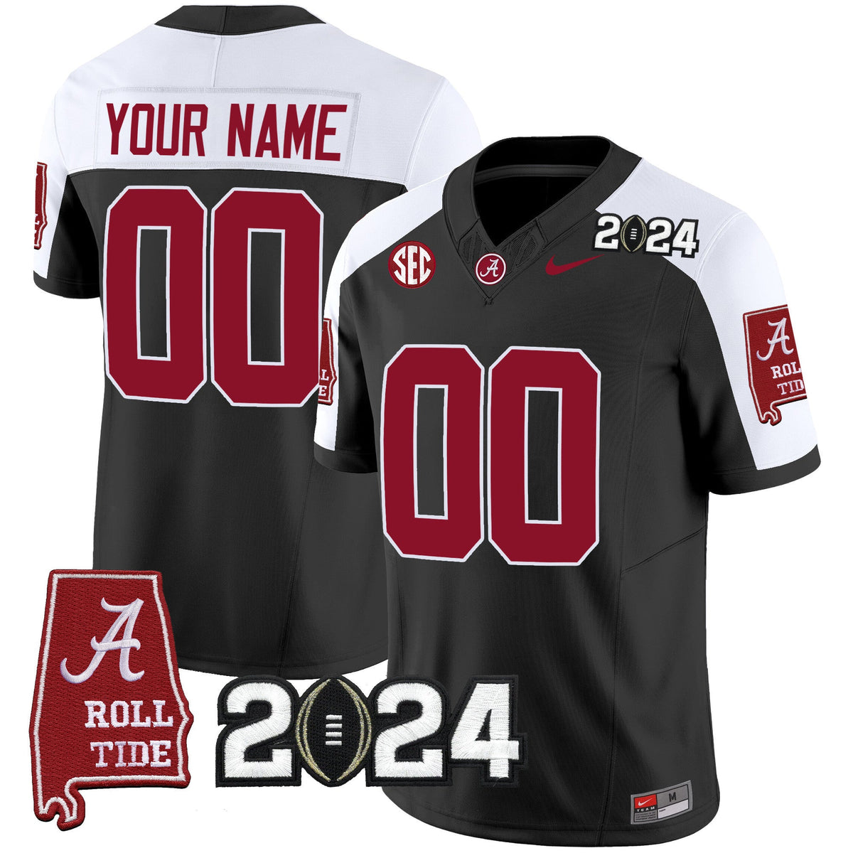 Alabama Crimson Tide 2024 Vapor Limited Custom Jersey - All Stitched - image 1