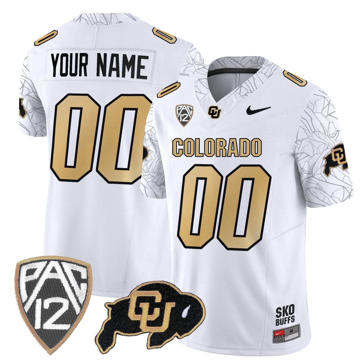 Colorado Buffaloes Rocky Style Vapor Limited Custom Jersey - All Stitched - image 3