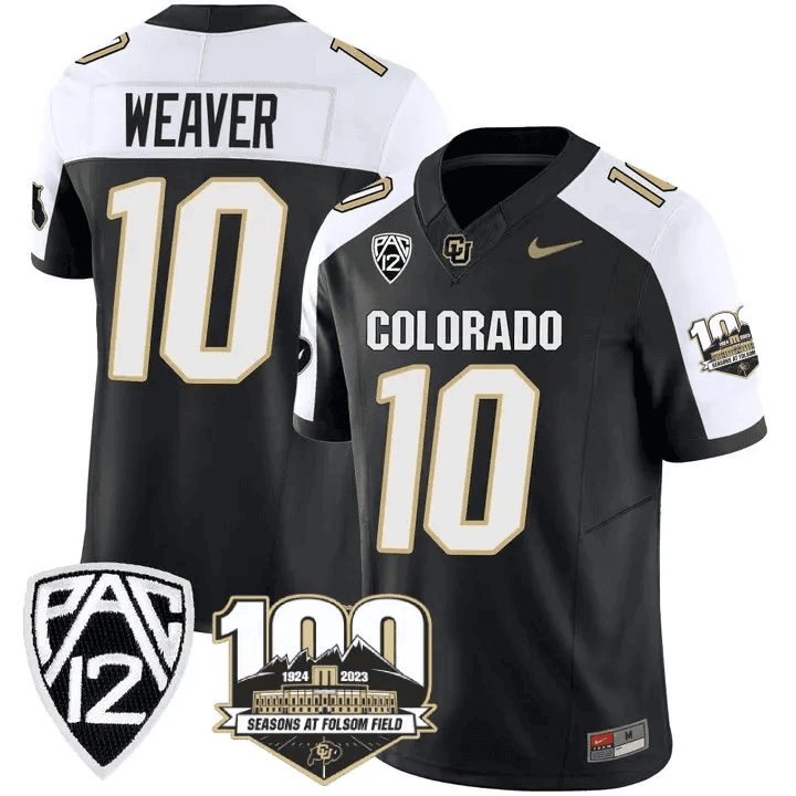 Men's Colorado Buffaloes 100th Seasons At Folsom Field Patch Vapor Limited Jersey V2 ?All Stitched - image 5