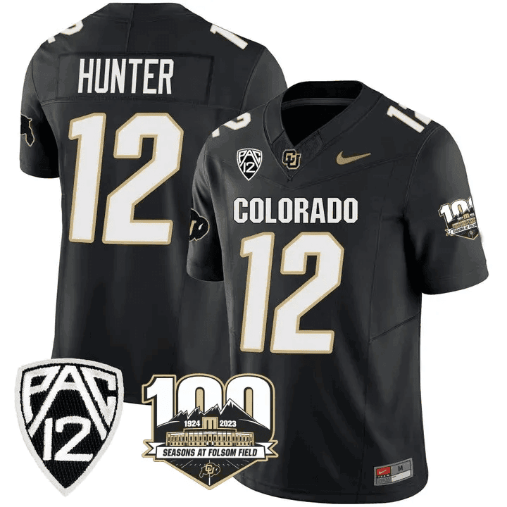 Men's Colorado Buffaloes 100th Seasons At Folsom Field Patch Vapor Limited Jersey V2 ?All Stitched - image 7