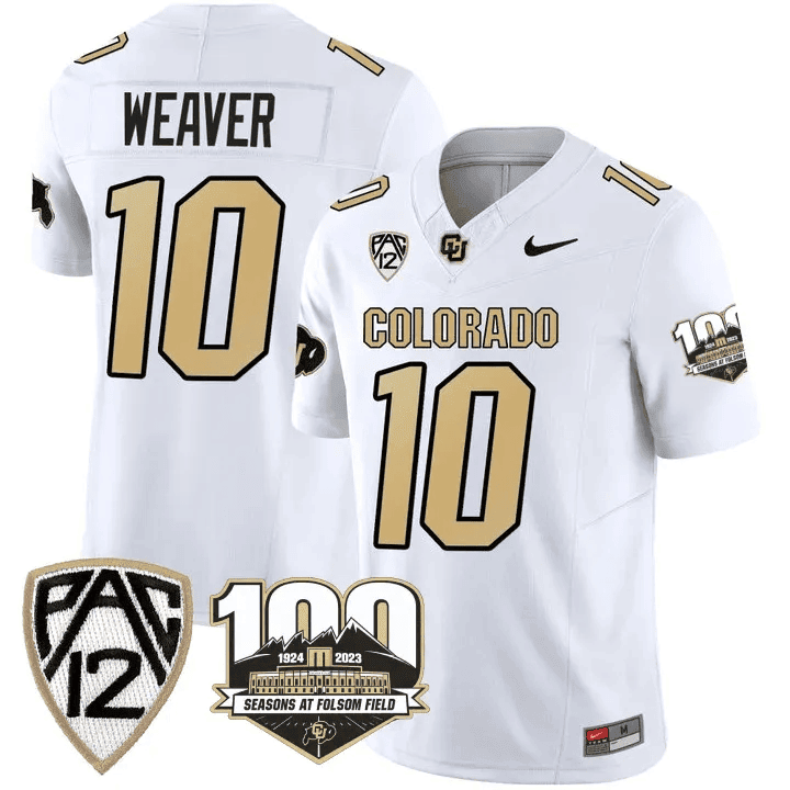 Men's Colorado Buffaloes 100th Seasons At Folsom Field Patch Vapor Limited Jersey V2 ?All Stitched - image 15