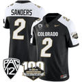 Men's Colorado Buffaloes 100th Seasons At Folsom Field Patch Vapor Limited Jersey V2 ?All Stitched - image 1