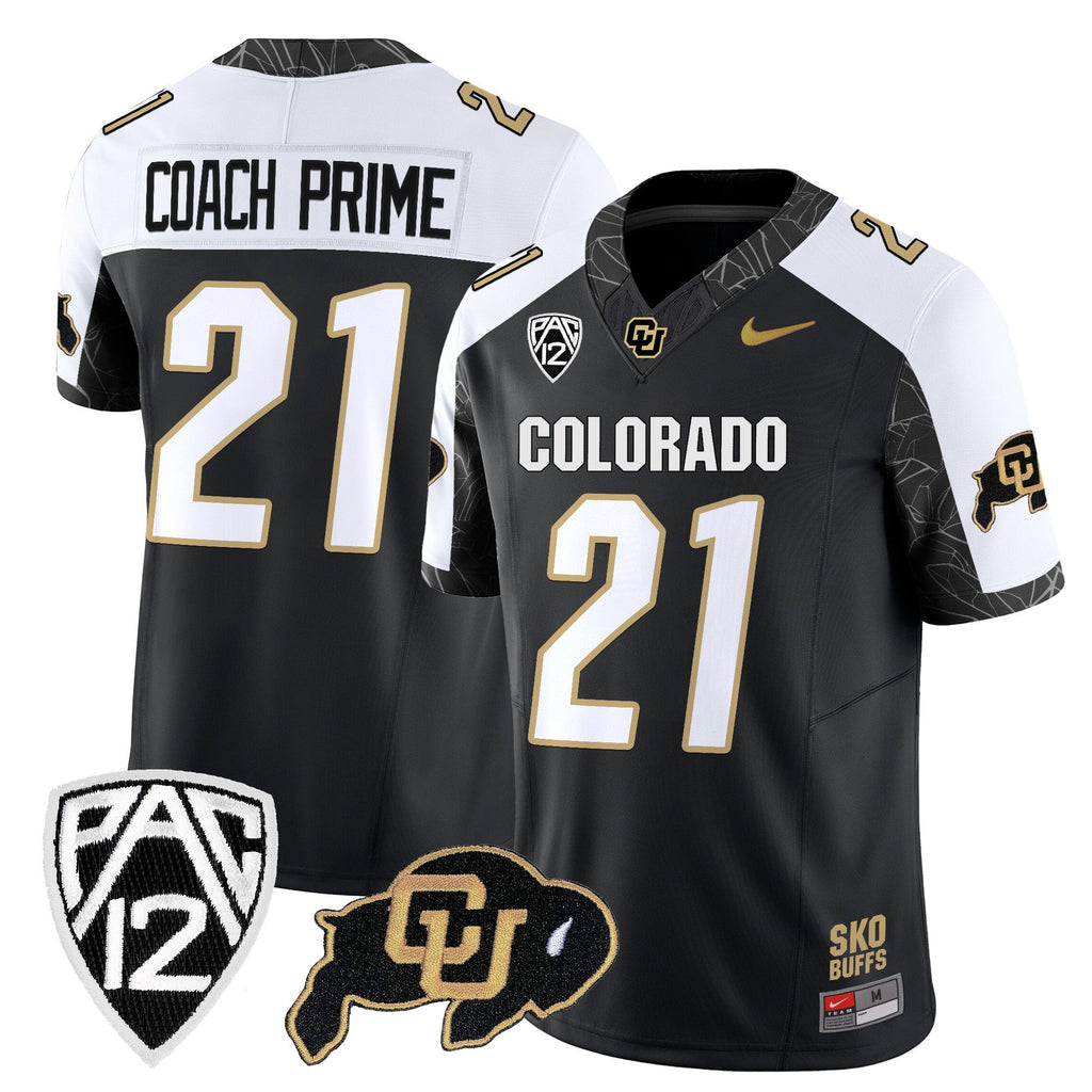 Men's Colorado Buffaloes Rocky Style Vapor Limited Jersey - All Stitched - image 6