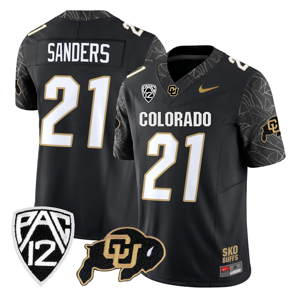 Men's Colorado Buffaloes Rocky Style Vapor Limited Jersey - All Stitched - image 10