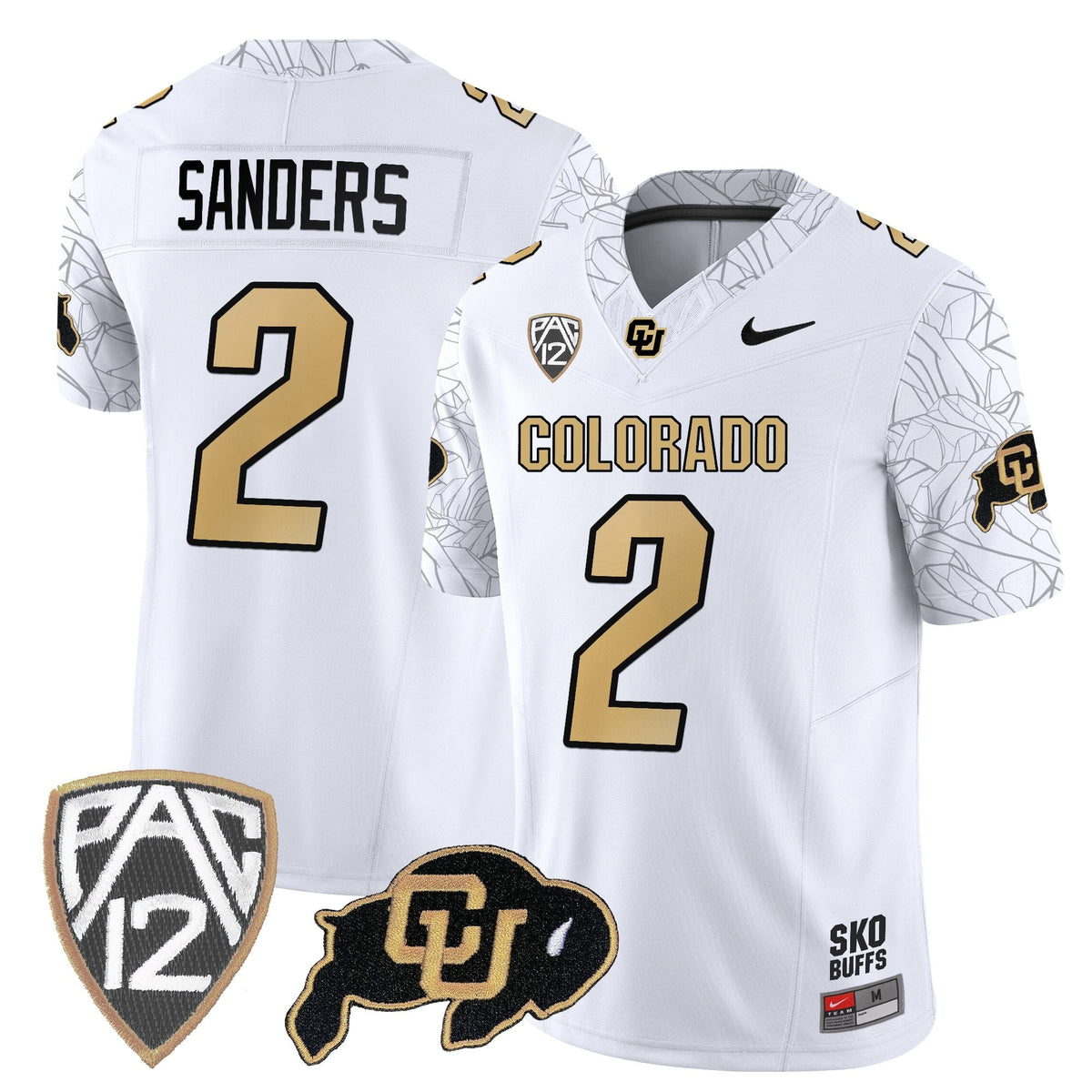 Men's Colorado Buffaloes Rocky Style Vapor Limited Jersey - All Stitched - image 15