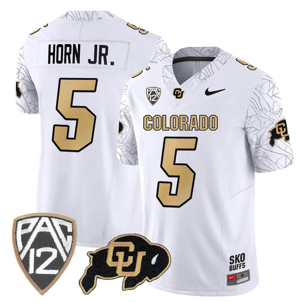 Men's Colorado Buffaloes Rocky Style Vapor Limited Jersey - All Stitched - image 19
