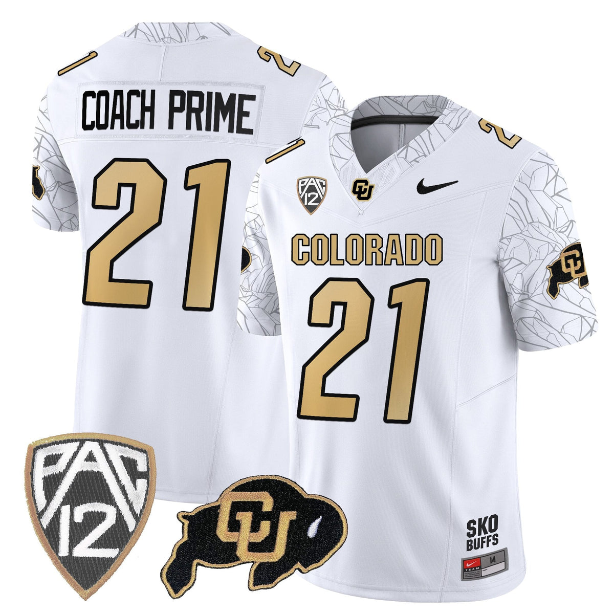 Men's Colorado Buffaloes Rocky Style Vapor Limited Jersey - All Stitched - image 20