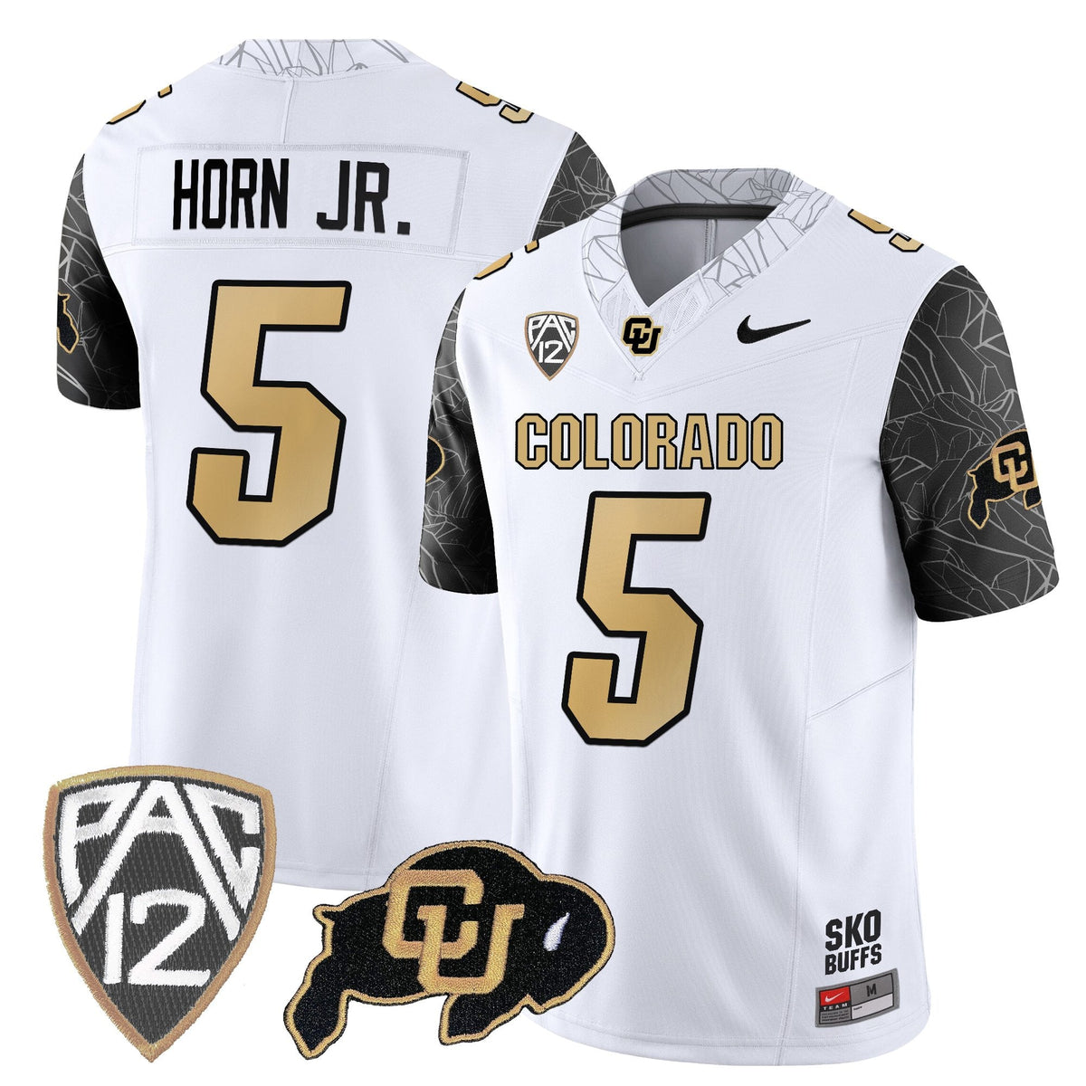 Men's Colorado Buffaloes Rocky Style Vapor Limited Jersey - All Stitched - image 40