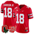 Men's Ohio State Buckeyes Ohio State & Logo Patch Jersey - All Stitched - image 1
