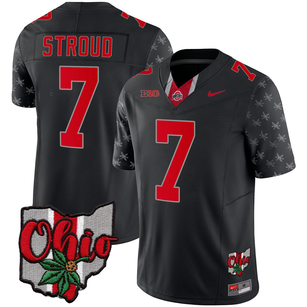 Men's Ohio State Buckeyes 2023 Gray Alternate Jersey V2 - Stitched - image 2