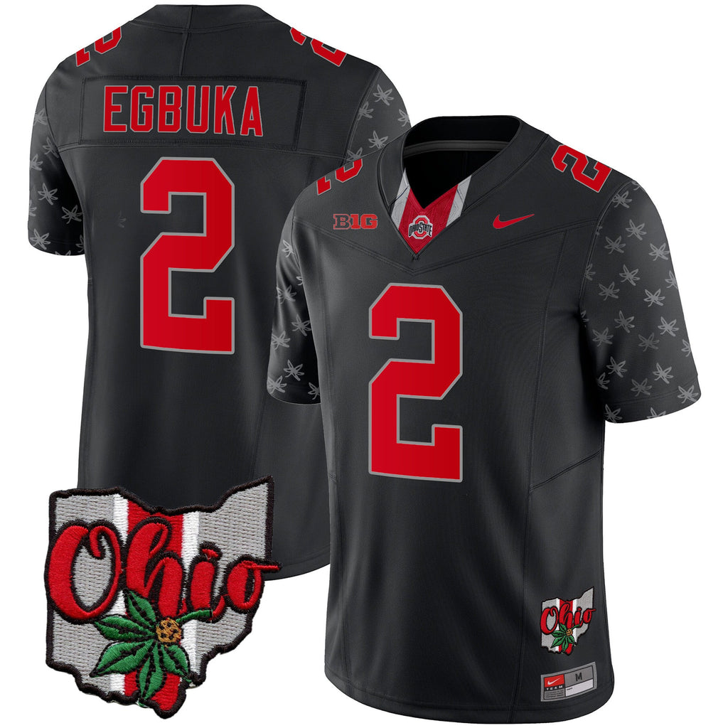 Men's Ohio State Buckeyes 2023 Gray Alternate Jersey V2 - Stitched - image 4