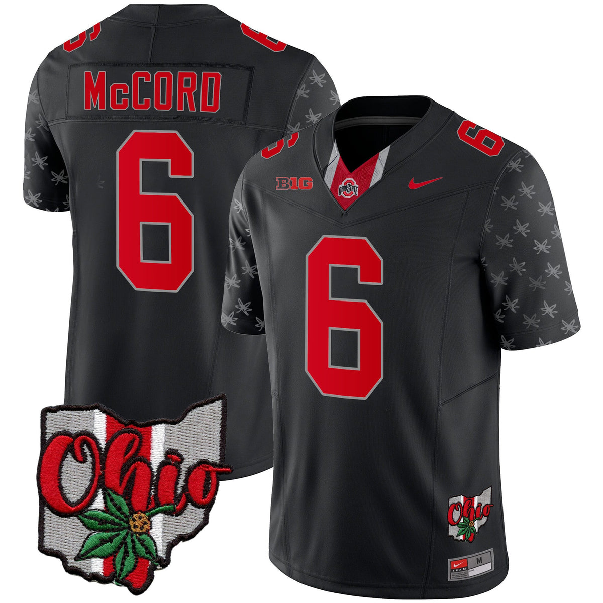 Men's Ohio State Buckeyes 2023 Gray Alternate Jersey V2 - Stitched - image 5