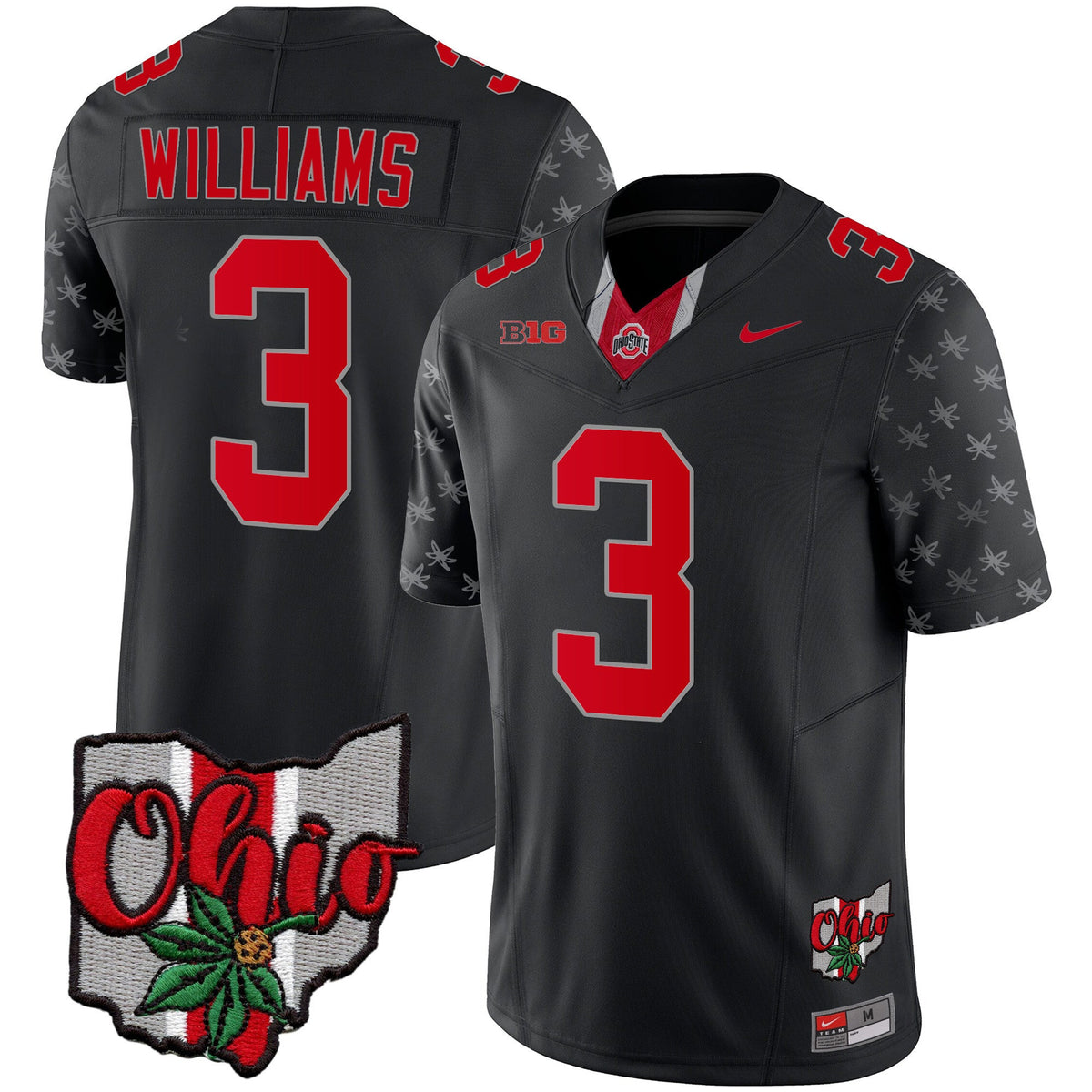 Men's Ohio State Buckeyes 2023 Gray Alternate Jersey V2 - Stitched - image 6