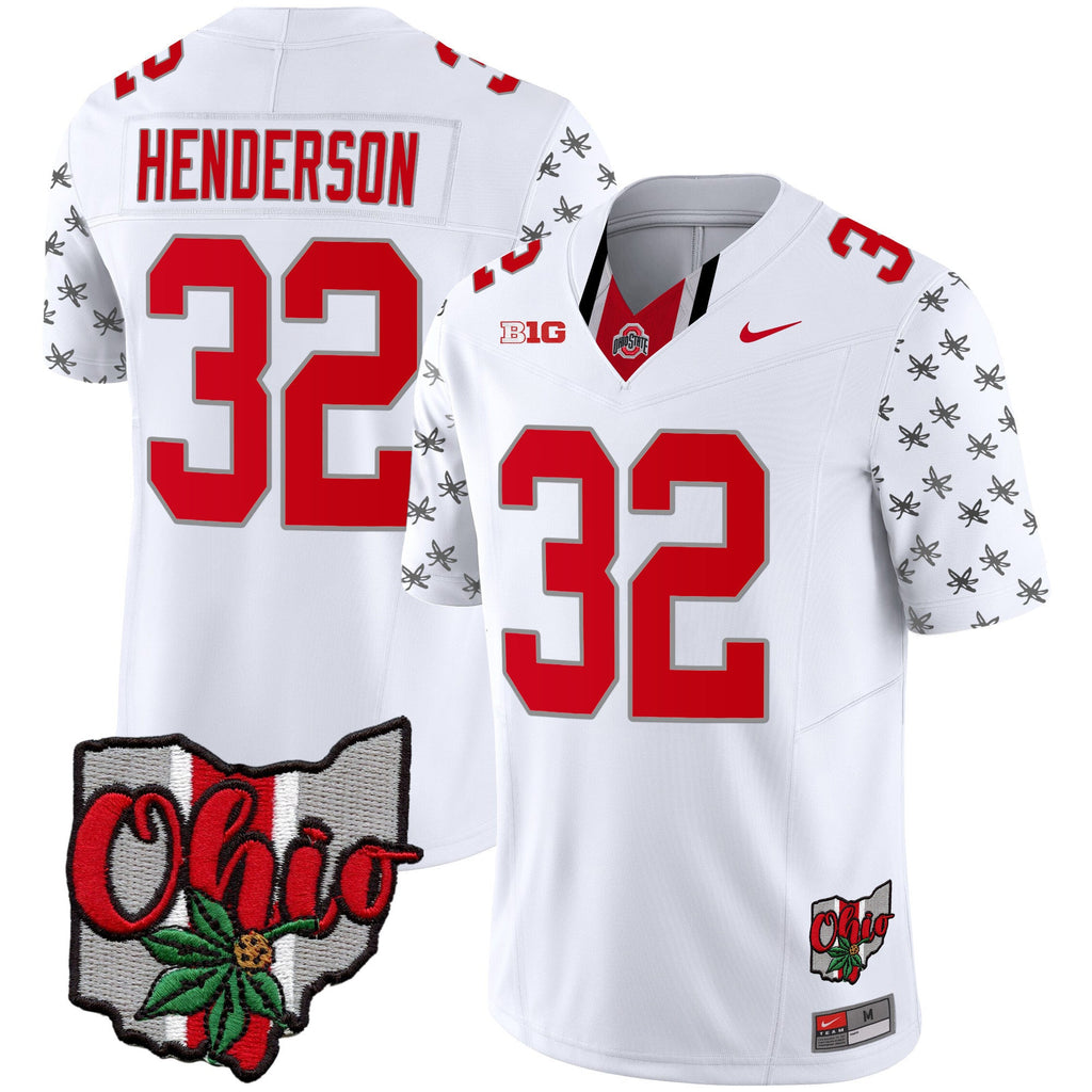 Men's Ohio State Buckeyes 2023 Gray Alternate Jersey V2 - Stitched - image 9