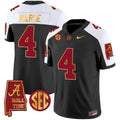 Men's Alabama Crimson Tide Gold Trim Vapor Jersey V2 - Alabama Map - All Stitched - image 1