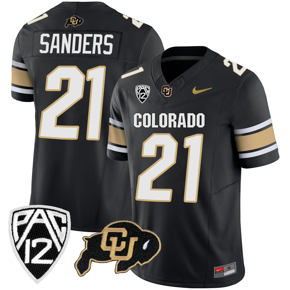 Men's Colorado Buffaloes Vapor Limited Jersey V3 - All Stitched - image 10