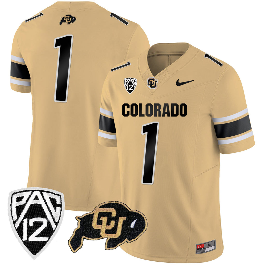Men's Colorado Buffaloes Vapor Limited Jersey V3 - All Stitched - image 28