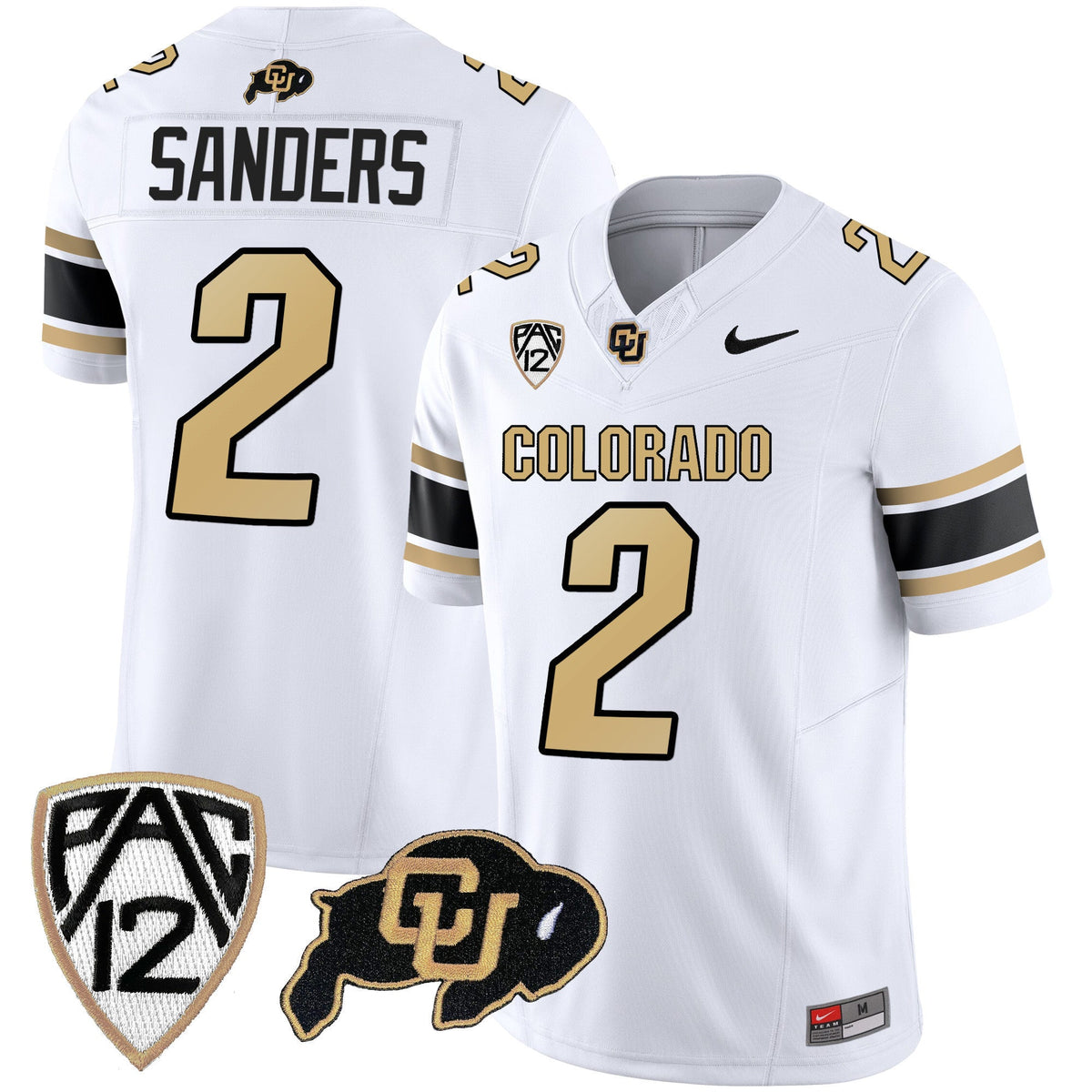 Men's Colorado Buffaloes Vapor Limited Jersey V3 - All Stitched - image 1