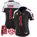 Women's Alabama Crimson Tide Vapor Limited Jersey V3 - Alabama Map - All Stitched - image 1