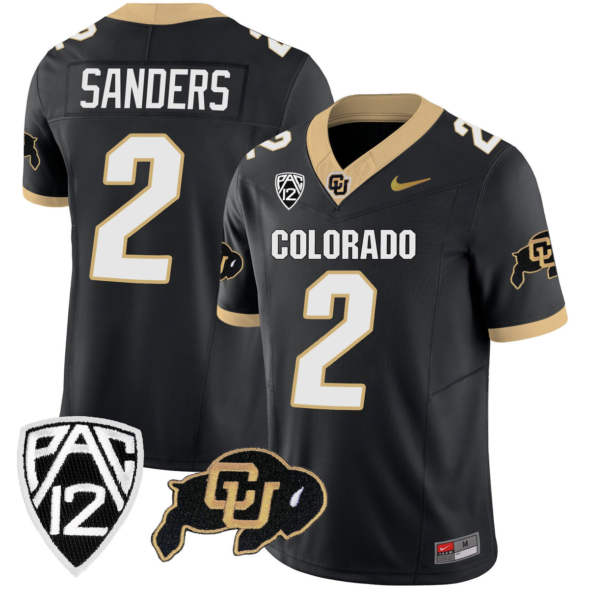 Men's Colorado Buffaloes Vapor Limited Jersey V2 - All Stitched - image 8