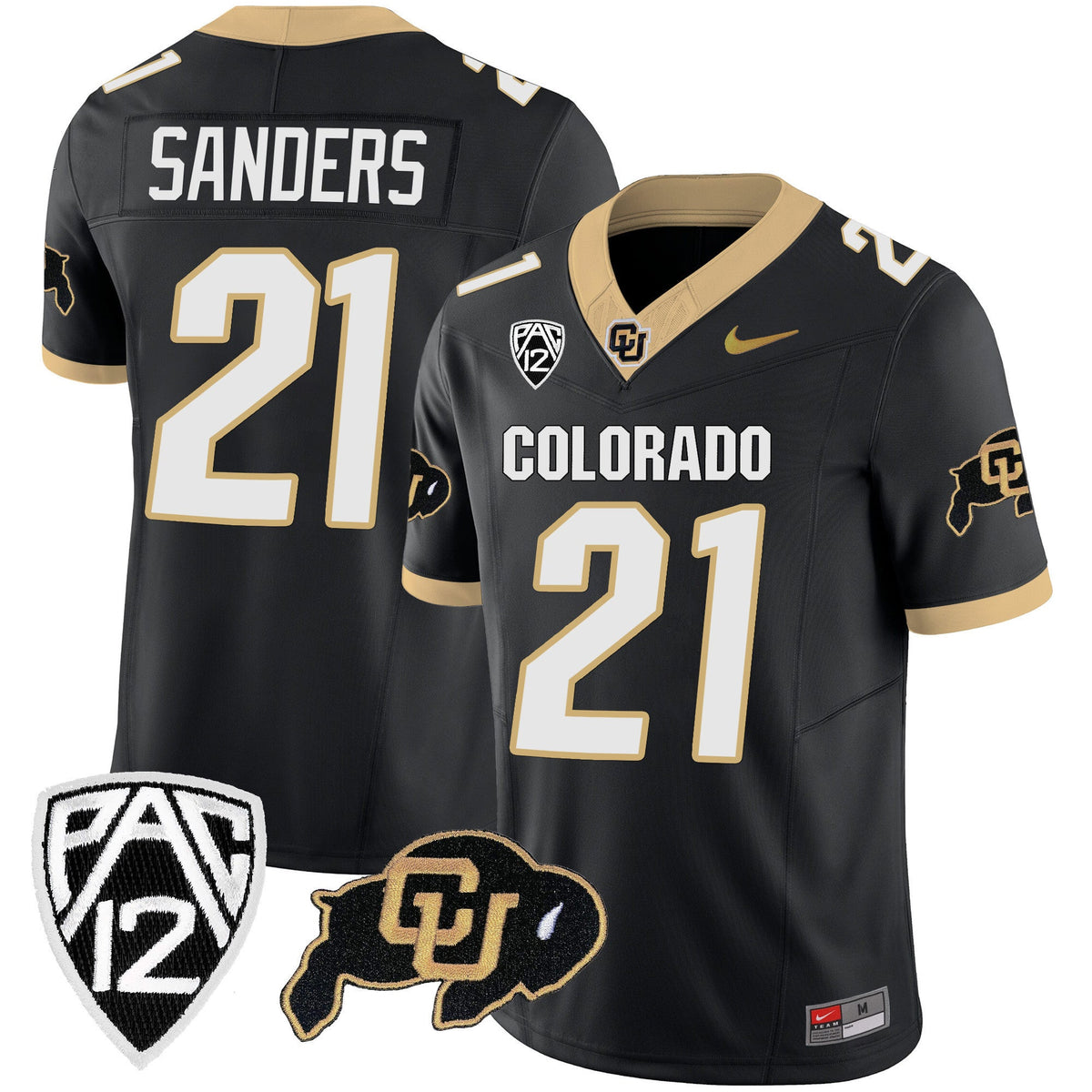 Men's Colorado Buffaloes Vapor Limited Jersey V2 - All Stitched - image 10