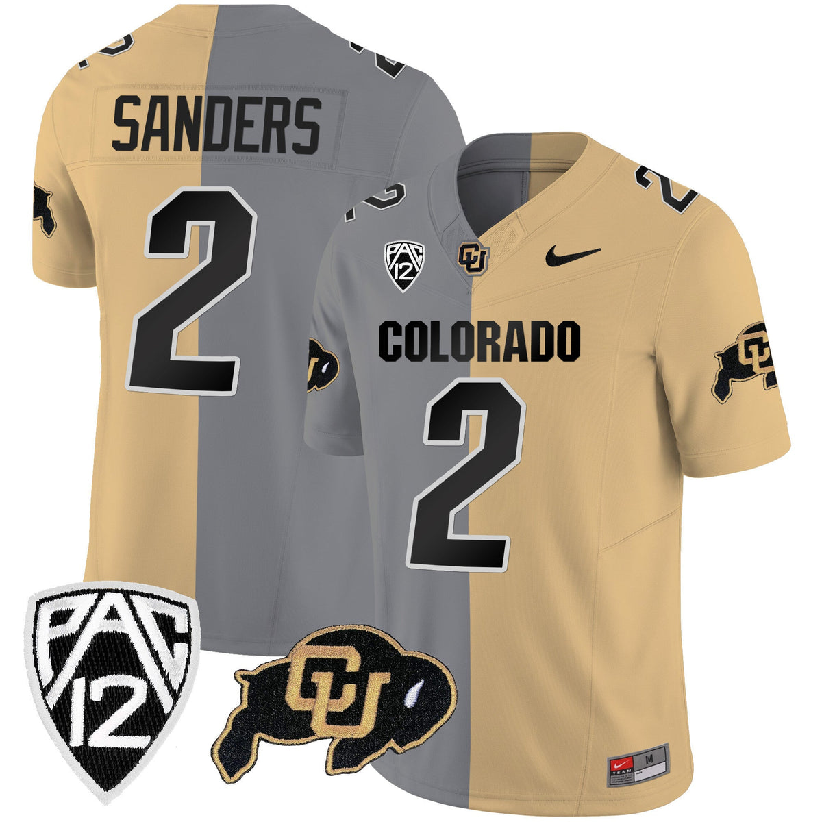Men's Colorado Buffaloes Vapor Limited Jersey V2 - All Stitched - image 22
