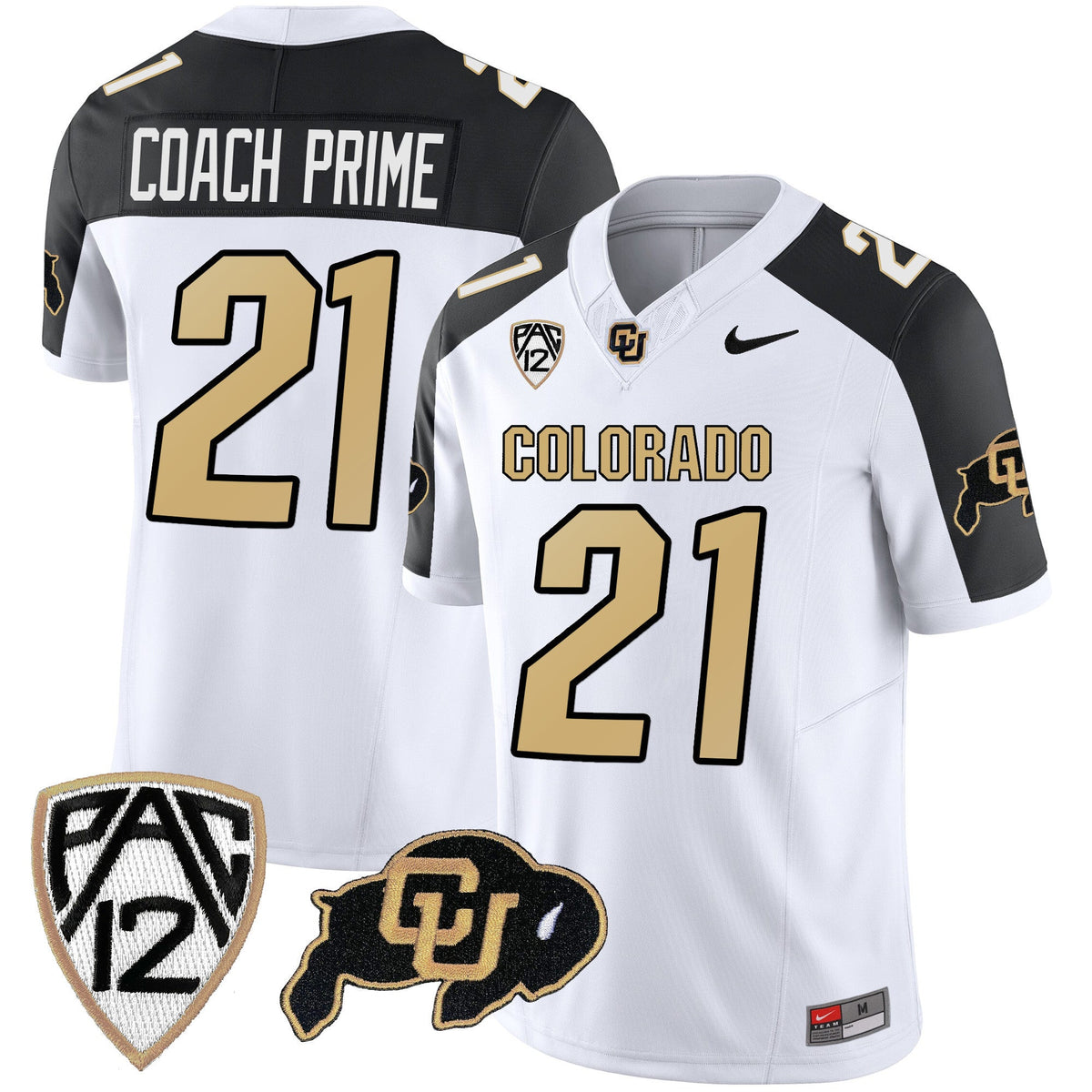 Men's Colorado Buffaloes Vapor Limited Jersey V2 - All Stitched - image 34
