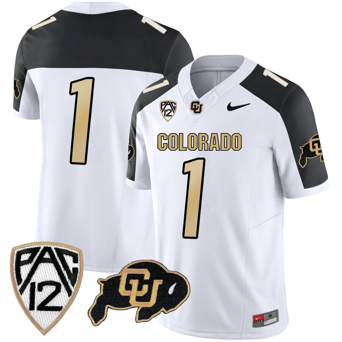 Men's Colorado Buffaloes Vapor Limited Jersey V2 - All Stitched - image 35