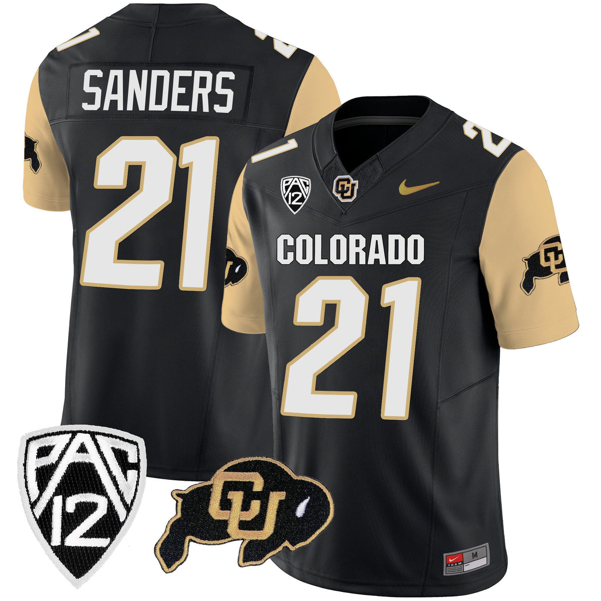 Men's Colorado Buffaloes Vapor Limited Jersey V2 - All Stitched - image 38