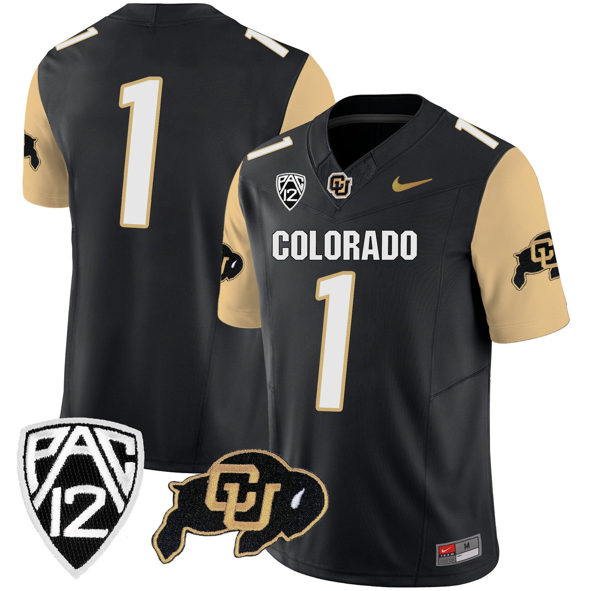 Men's Colorado Buffaloes Vapor Limited Jersey V2 - All Stitched - image 42