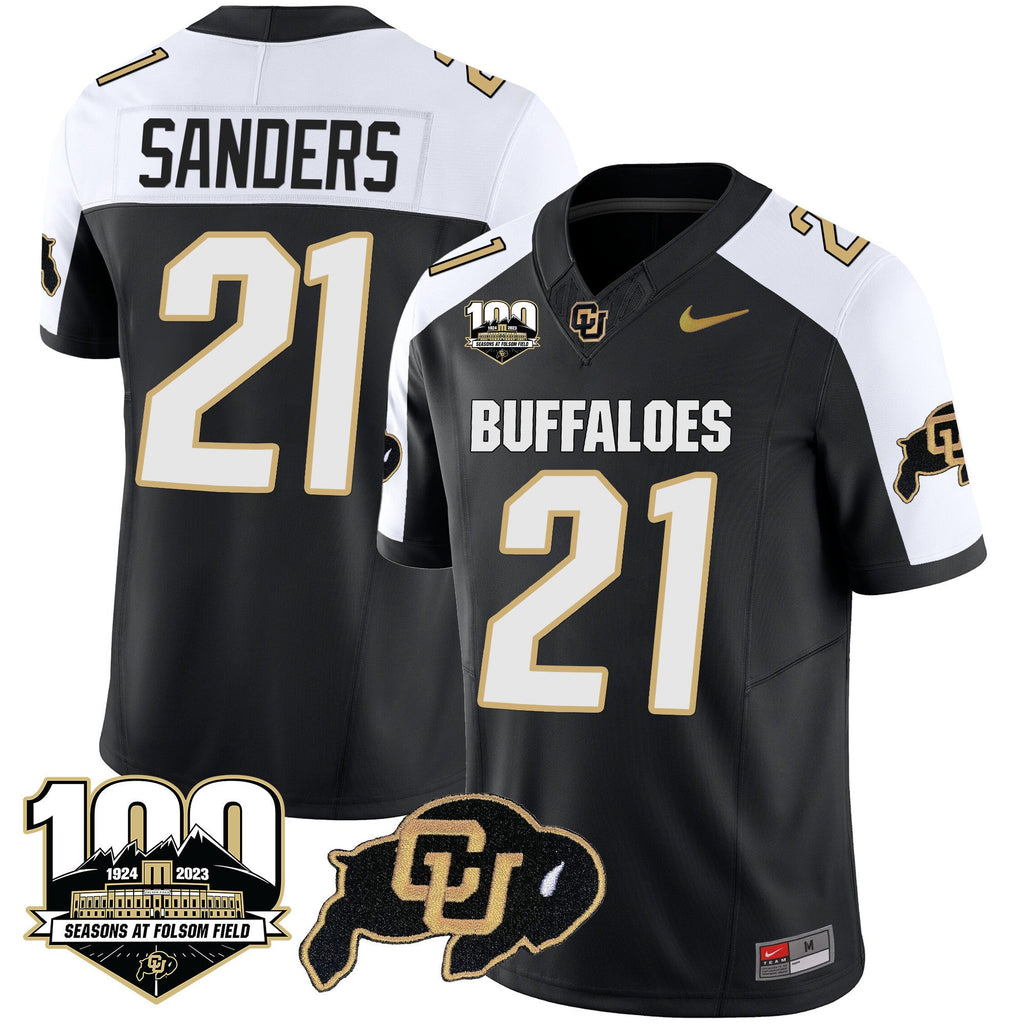 Men's Colorado Buffaloes 100 Seasons Patch Vapor Limited Jersey - All Stitched - image 3