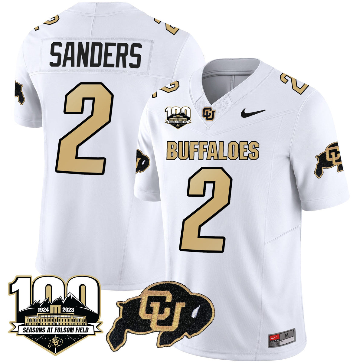 Men's Colorado Buffaloes 100 Seasons Patch Vapor Limited Jersey - All Stitched - image 15