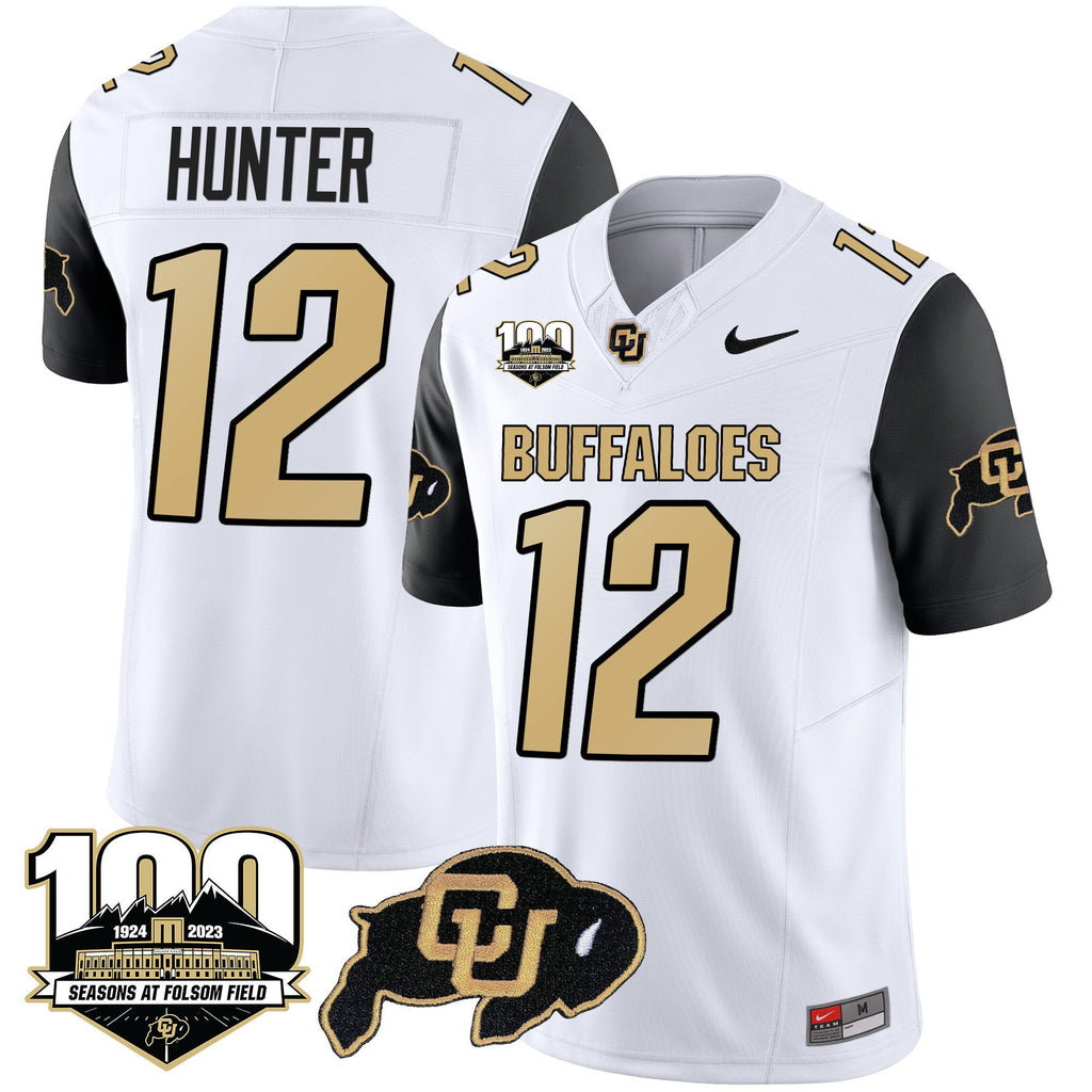 Men's Colorado Buffaloes 100 Seasons Patch Vapor Limited Jersey - All Stitched - image 37
