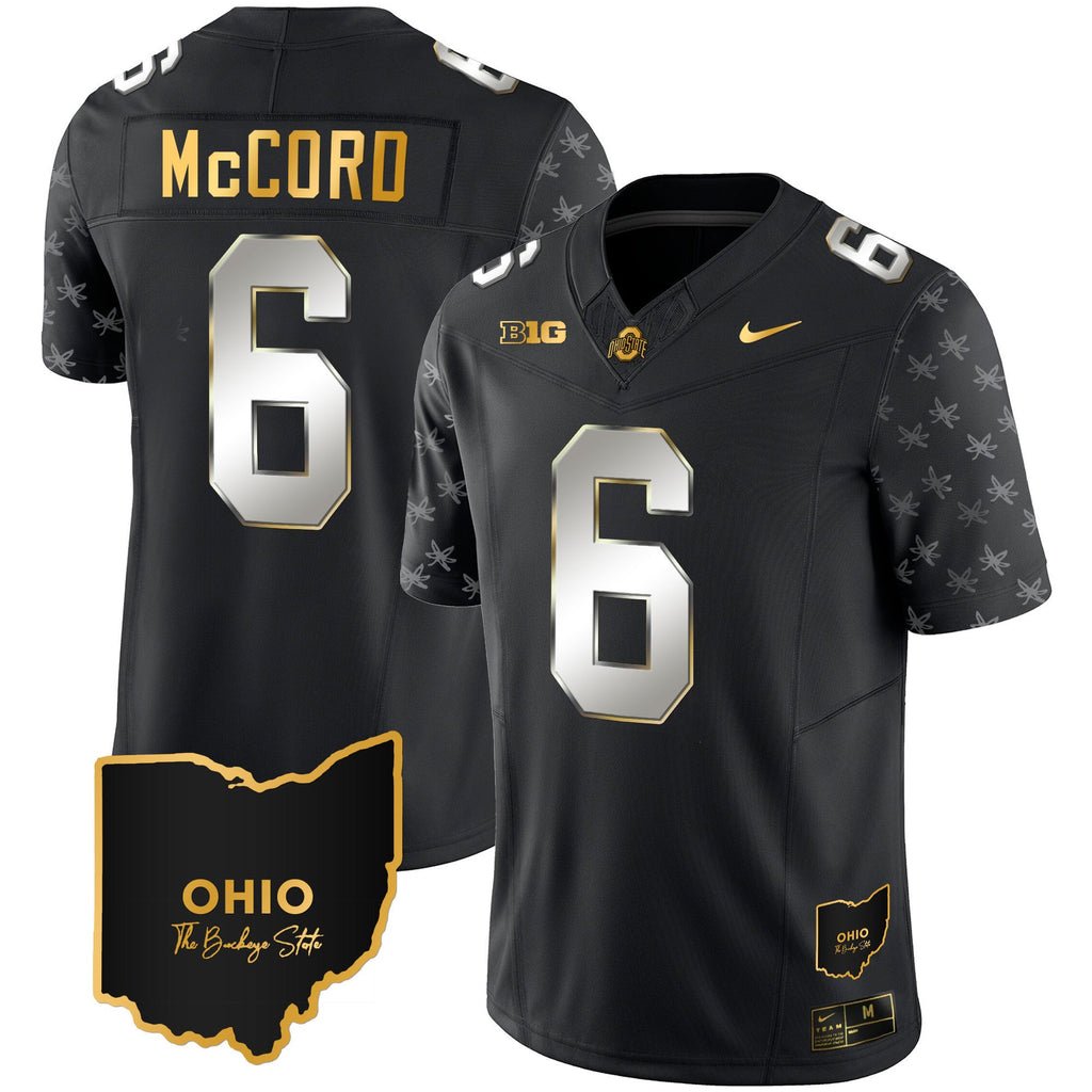 Men's Ohio State Buckeyes 2023 Alternate Gold Jersey - Stitched - image 19