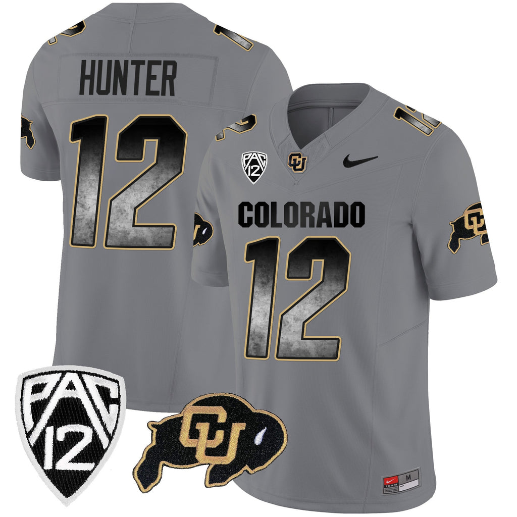 Men's Colorado Buffaloes Arch Smoke Vapor Jersey - All Stitched - image 23