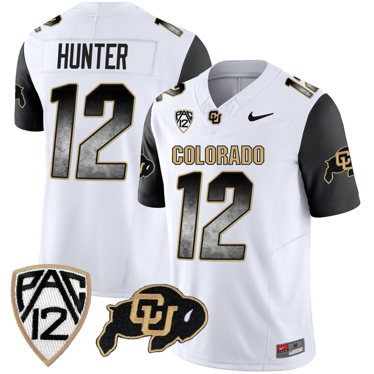 Men's Colorado Buffaloes Arch Smoke Vapor Jersey - All Stitched - image 37