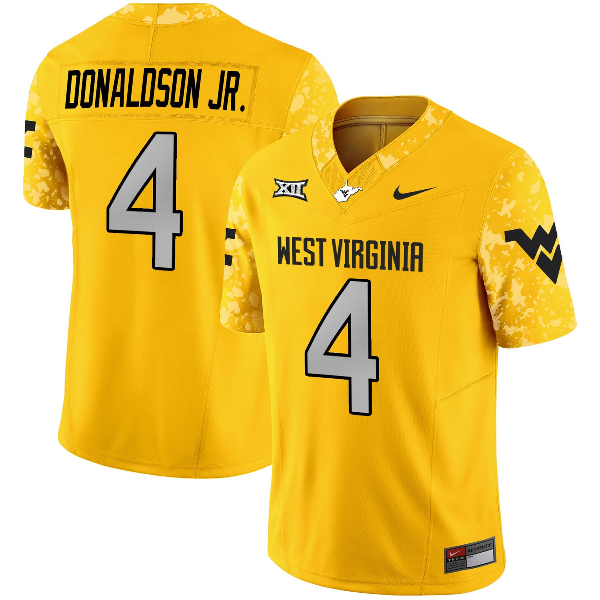 Women's West Virginia Mountaineers 2024 Vapor Limited Jersey V2 - All Stitched - image 15