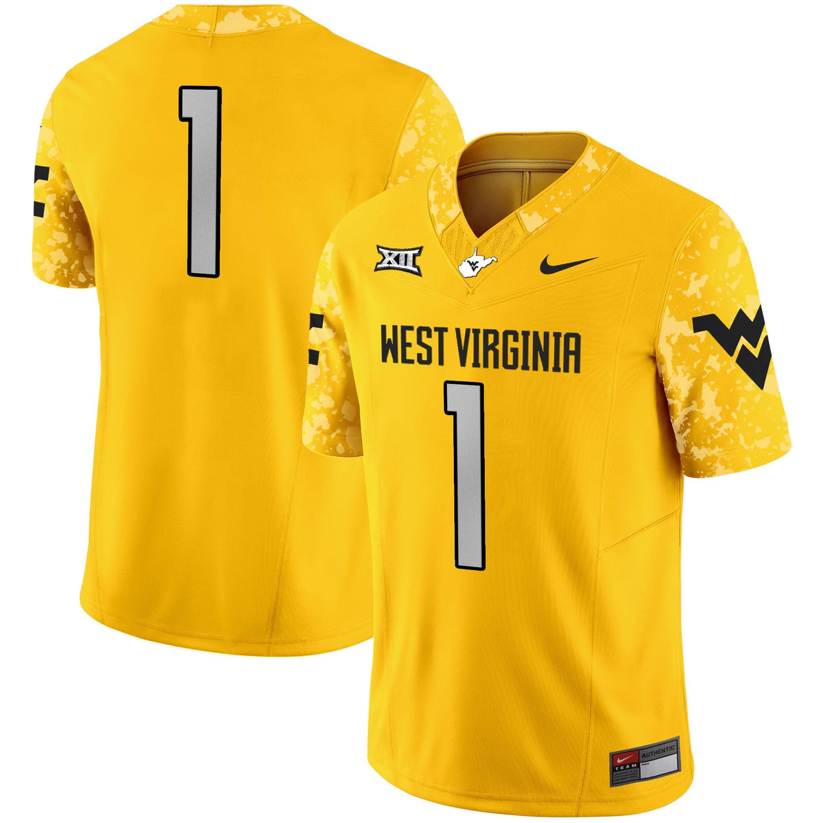 Women's West Virginia Mountaineers 2024 Vapor Limited Jersey V2 - All Stitched - image 18