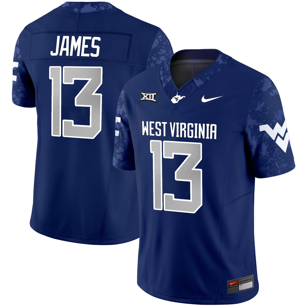 Men's West Virginia Mountaineers 2024 Vapor Limited Jersey V2 - All Stitched - image 17
